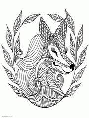 Show them some love with your artistic skills on these free printable dogs coloring pages. 100 Animal Coloring Pages For Adults Difficult