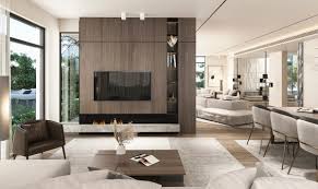 6 great modern homes watch now ! Contemporary Minimal Villa Style Interior Design On Behance