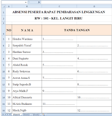 Maybe you would like to learn more about one of these? Cara Membuat Form Absensi Di Microsoft Excel Cari2 Cara