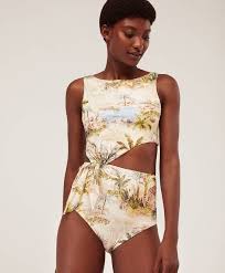 According to reports, the trikini is turning. Asymmetric Tropical Safari Trikini Swimwear And Beachwear Join Life Collection Join Life Oysho Cyprus Swimwear Beachwear Beachwear Kaftans