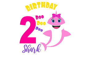 Free Free 162 Baby Shark 2Nd Birthday Svg Free SVG PNG EPS DXF File