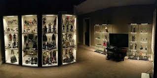 The Ultimate Display Room Man Cave Apartment Ideas Figurine Display Diy Curtains