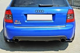 Discussions on the audi a4/a4 cabriolet and the s4 v8. Maxton Design Diffusor Erweiterungen Fur Audi B6 S4 Kombi Schwarz Hochglanz Online Kaufen Bei Cfd