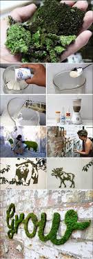 Moss Graffiti Gartenprojekte Moos Graffiti Garten