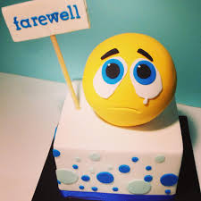 If a coworker is leaving the company to start another job, saying goodbye can also help you maintain a professional contact that may aid you in a future. Farewell Cake Cake By Zelicious Cakesdecor