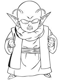 Download picture use the download button {to see|to find out|to view} the full image of dragon ball z coloring page 34 Free Dragon Ball Z Coloring Pages Printable