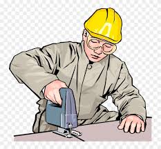 Download construction worker images and photos. Vector Illustration Of Construction Worker With Electric Construction Worker Clipart 2301458 Pikpng