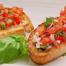 Bruschetta Mit Tomaten Und Knoblauch Von Ischilein Chefkoch Rezept Bruschetta Mit Tomaten Rezepte Bruschetta