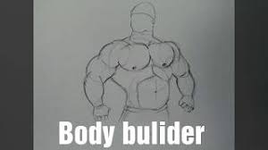 How To Draw Bodybuilder Youtube Make a slope at the top. how to draw bodybuilder