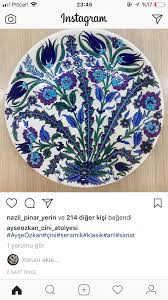 Serm1990 Adli Kullanicinin Cini Panosundaki Pin Sanat Seramik Desenler