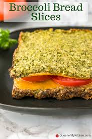 Broccoli Bread Slices Queen Of My Kitchen Recipe Food Healthy Bread Recipes