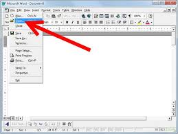 How To Convert A Microsoft Word Document To Pdf Format Microsoft Word Document Page Setup Microsoft