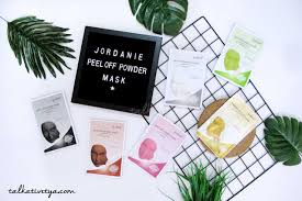 Greentea peel off mask powder : Jordanie Peel Off Powder Mask Review