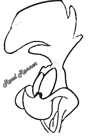 And you can freely use images for your personal blog! Beep Beep Roadrunner Free Print And Color Online