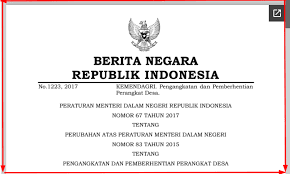 Kepala desa setelah menerima usulan panitia, menetapkan calon perangkat desa yang berhak mengikuti ujian dengan mempertimbangkan berita acara penetapan calon perangkat desadan/atau berita acara penelitian keberatan masyarakat, yang dituangkan dengan keputusan kepala desa. Donwload Contoh Format Word Doc Sk Kepala Seksi Pemerintahan Desa Terbaru Tahun 2020 Juragan Desa