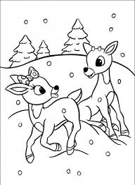 Rudolph Coloring Pages Rudolph The Red Nosed Christmas Reindeer Coloring Pages Rudolph Coloring Pages Deer Coloring Pages Coloring Pages