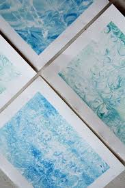 Diy Papier Marmorieren Mit Rasierschaum Handmade Kultur Marmoriertes Papier Rasierschaum Papierkarten