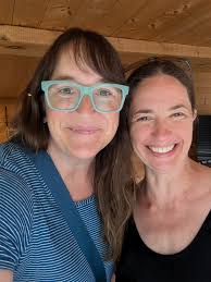 Mary Riegle and Monya Lemery meet in Toronto after 27 years