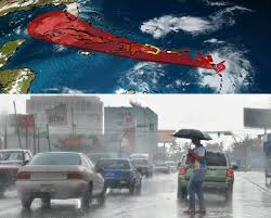 Los vientos con fuerza de tormenta tropical se extiende hacia afuera hasta 35 millas (55) del centro. Hyu7iabskraj M