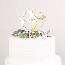 Wedding Day Styling Personalised Wedding Cake Toppers Decoration Ideas Wedding Cake Toppers Wedding Cake Topper Travel Personalized Wedding Cake Toppers