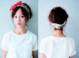 當大家看過 校對女王 石原聰美百變的髮帶後 就希望自己也能在家打造出多變綁法 髮帶 絲巾 髮型 fg beauty hacks beauty