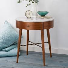 Modern nightstands and bedside tables allow you to expand your decor and offer simple storage. Round Night Stand Ideas On Foter