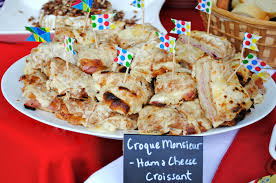 French Garden Party Croque Monsieur French Party Food