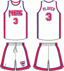The nba logos feature the new jersey nets, new york nets, and new jersey americans. New Jersey Nets Home Uniform National Basketball Association Nba Chris Creamer S Sports Logos Page Sportslogos Net