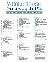 How To Enjoy Deep Cleaning Your House Free Checklist Cleaning Kit House Cleaning Checklist Printable House Cleaning Checklist Cleaning Checklist Printable