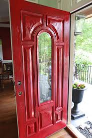 See more ideas about glass front door, door decorations, front door. Shut The Front Door Bower Power Painted Front Doors Red Door House Red Front Door