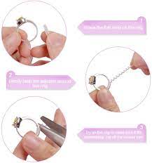 Diy Solution For Loose Ring Ring Size Adjuster In 2021 Ring Size Adjuster Ring Size Rings