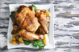 Pull one leg slightly away from the body then reduce the temperature to 350 degrees f and roast for 20 minutes per pound, or until internal temperature. How To Bake A Whole Chicken Food Fanatic
