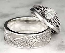Nature Inspired Wedding Rings Wedding Ring Sets Unusual Wedding Rings Celtic Wedding Rings