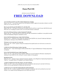 Dgca ame car 66 all module examination question banks. Easa Part 66 Pdf Test Assessment World Wide Web