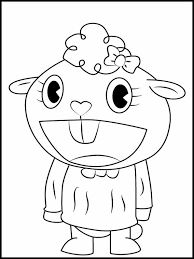 Happy Tree Friends 18 Happy Tree Friends Coloring Pages For Kids Printable Coloring Pages