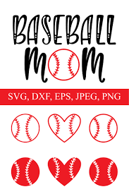 Baseball Mom Saying And Balls Svg Files Baseball Svg Design This Svg Files Are Hand Drawn Unique And Great For Shirt Baseball Svg Baseball Mom Cool Stencils