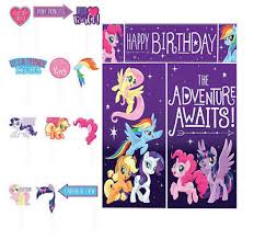 My Little Pony Scene Setter Birthday Party Backdrop 12