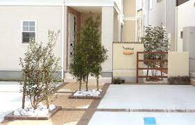 一味工夫のすっきり可愛いエクステリアプラン エクステリア 外構 おしゃれな 平屋