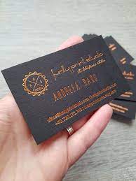 Shop for business card paper stock online at target. 500 Custom Hot Folie Visitenkarten Black Card Stock Etsy