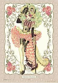 Princess fantasy,paper doll and illustration book. Sakizo Girl Meets Sweets Valentine Chocolate Cute Art Digital Art Anime Art Inspiration
