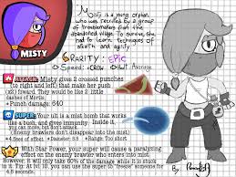 Brawl stars is a freemium mobile video game developed and published by the finnish video game company supercell. Brawler Idea Misty Brawlstars