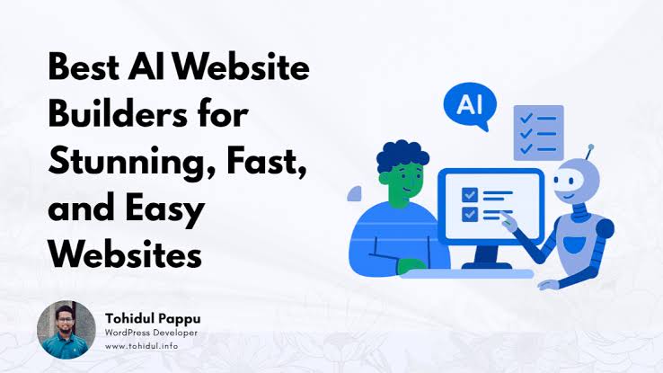Best AI Website Builders for Stunning, Fast, and Easy Websites