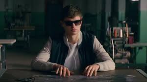 The White T Shirt Of The Baby Ansel Elgort In Baby Driver Spotern