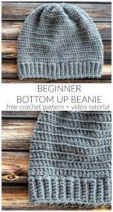 Beginner Bottom Up Beanie Crochet Pattern Cal For A Cause Crochet Hat For Beginners Crochet Beanie Pattern Free Easy Crochet Hat