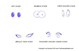 The eyes are one of the key ways expressions are conveyed in anime. Cartoon Eye Formulas The Drawing Website