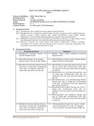 Baiklah, kita simak analisis hukum tajwidnya berikut ini. Rpp Kuperindah Dengan Tajwid Lam Ke 1
