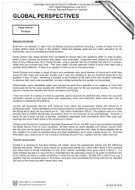 Perspectives on global issues listed in the syllabus. Www Xtremepapers Com