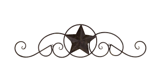 All products are made from 18 gauge steel which has been rusted and clear coated. August Grove Western Metal Star Wall Decor Reviews Wayfair