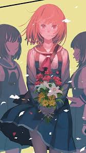 化物語 xfvga 480 854 壁紙 撫物語 千石撫子 大暮維人 イラスト イラスト 芸術的アニメ少女