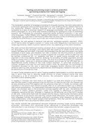 If there are any native tagalog speakers out there, maybe you could help me out. Pdf Typology And Planning Scope In Sentence Production Eye Tracking Evidence From Tzeltal And Tagalog